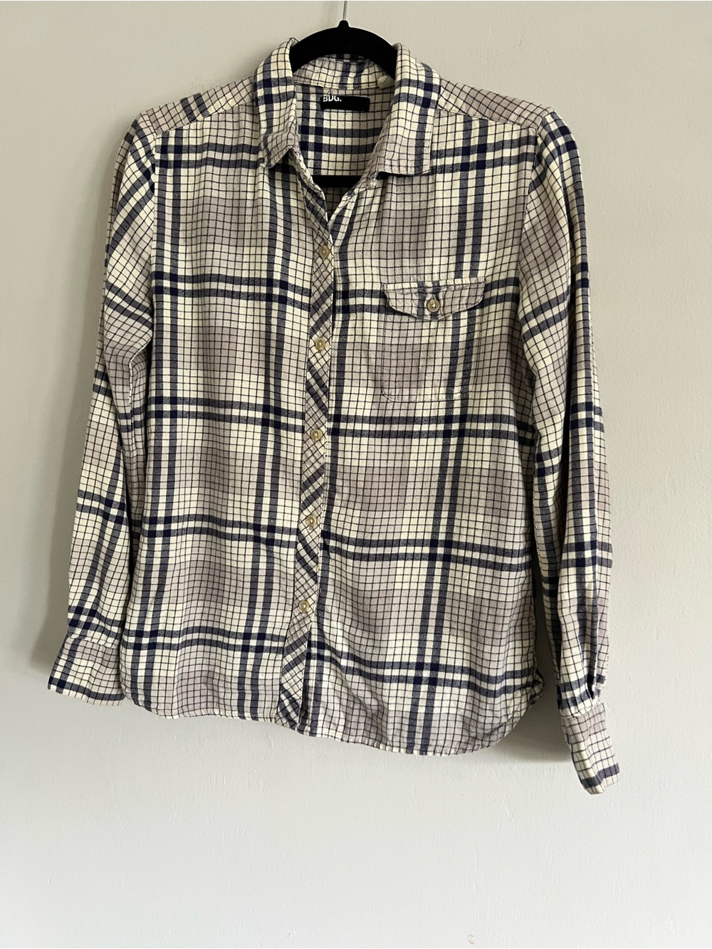 BDG Striped Button Up Cotton Shirt Sz Small - Picture 3 of 10